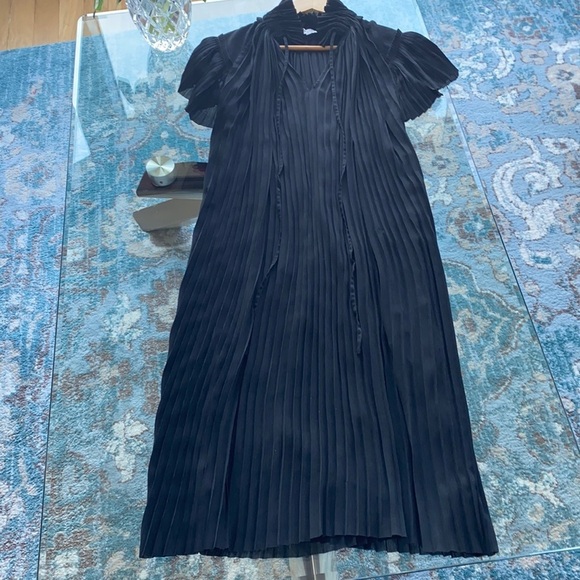 Opening Ceremony Plisse Neck Tie Dress - Picture 5 of 5